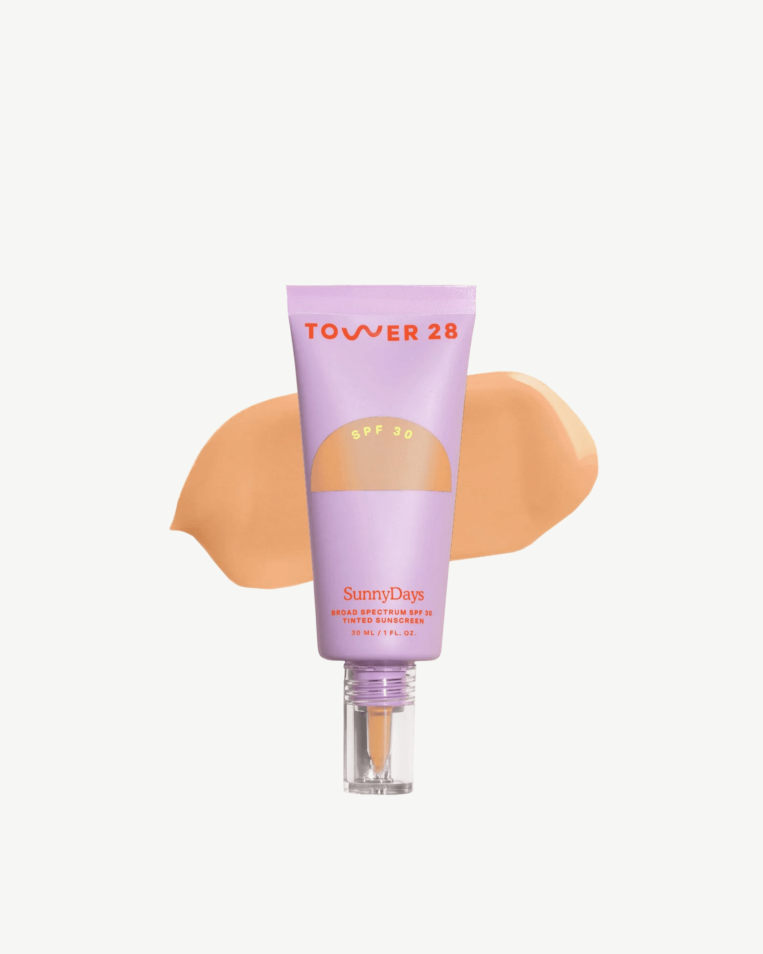 SunnyDays Tinted SPF 30 Sunscreen Foundation - Lightweight Mineral Makeup with Broad Spectrum Protection for Daily Wear & Outdoor Activities