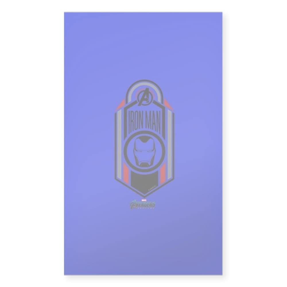 Iron Man Avengers Endgame Rectangle Bumper Sticker - Car Decal for Vehicles, Laptops & Windows | Officially Licensed Marvel Merchandise | Perfect for Fans, Gifts & Car Accessories