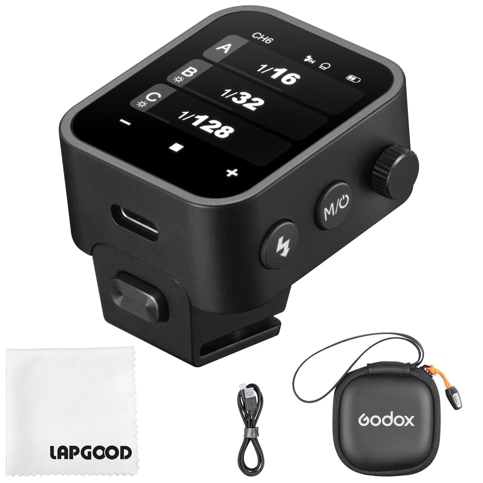 Godox X3-S TTL Wireless Flash Trigger for Sony Cameras - OLED Touchscreen Transmitter with Built-in Li-ion Battery & Quick Charge (Upgrade from X2T-S/Xpro-S/XProII-S) - Perfect for Studio, Wedding, and Event Photography