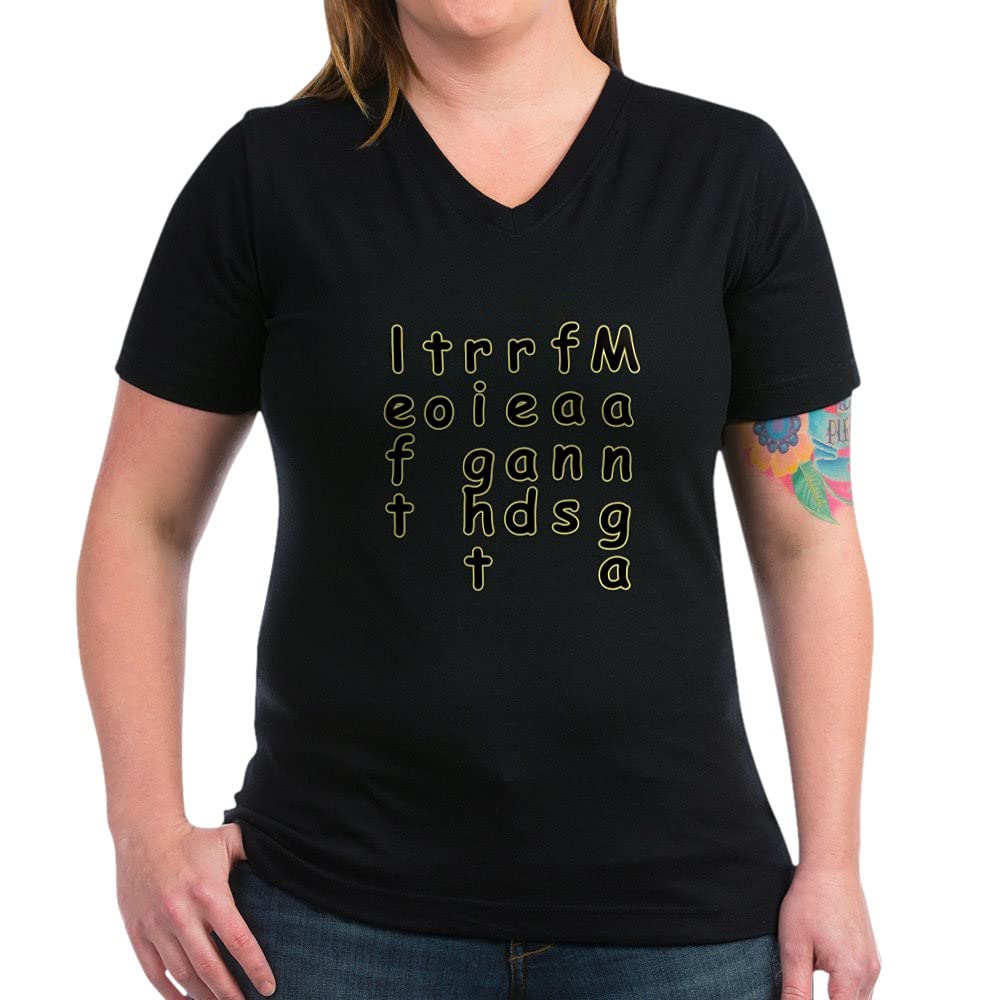 Otaku Manga Fan Joke Women's V-Neck T-Shirt - Anime Lover Gift & Casual Wear for Cosplay, Conventions & Everyday Fashion