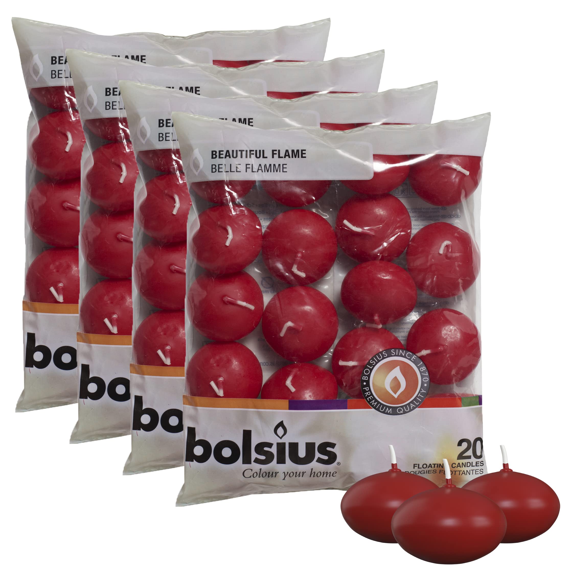 Bolsius Unscented 1.75