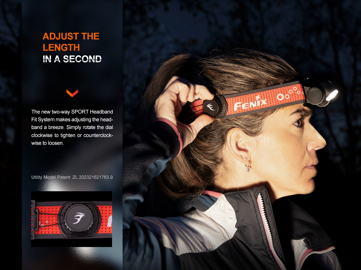 Fenix HM65R T V2 Rechargeable Headlamp - 1500 Lumen Lightweight LED Headlight for Trail Running, Hiking & Camping - Waterproof & Adjustable Head Torch for Outdoor Adventures