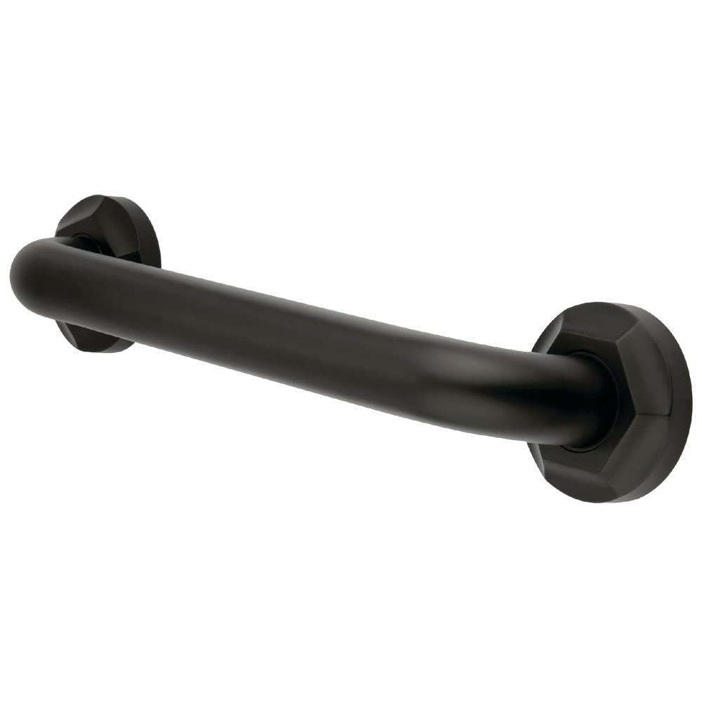 Kingston Brass DR714305 Designer Grab Bar - 30-Inch Oil Rubbed Bronze Bathroom Safety Rail (1.25-Inch Outer Diameter) - Perfect for Shower, Bathtub & ADA Compliant Installation