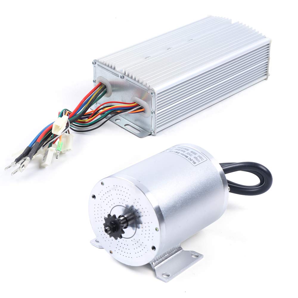 72V 3000W Brushless Motor Kit with Controller - High Power Electric Scooter & E-Bike Conversion Kit for Commuting & Off-Road Adventures