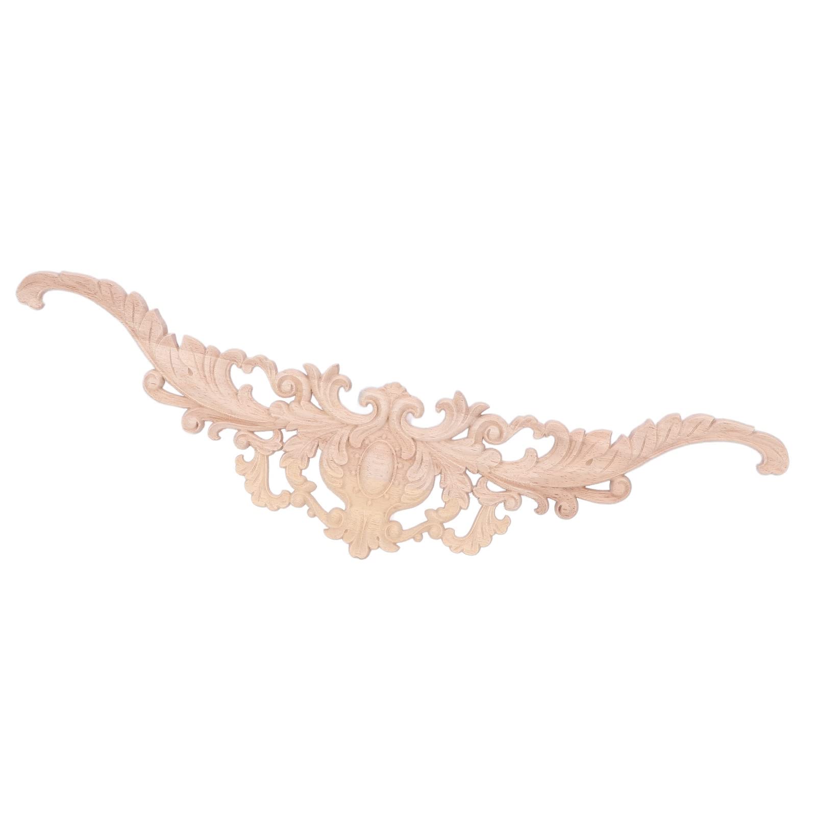 Okuyonic Wood Corner Trim - European Style Rubber Wood Home Decor, Elegant Furniture Appliques for Mirrors, Windows & Cabinets | Perfect for Living Room, Bedroom & Office Decoration