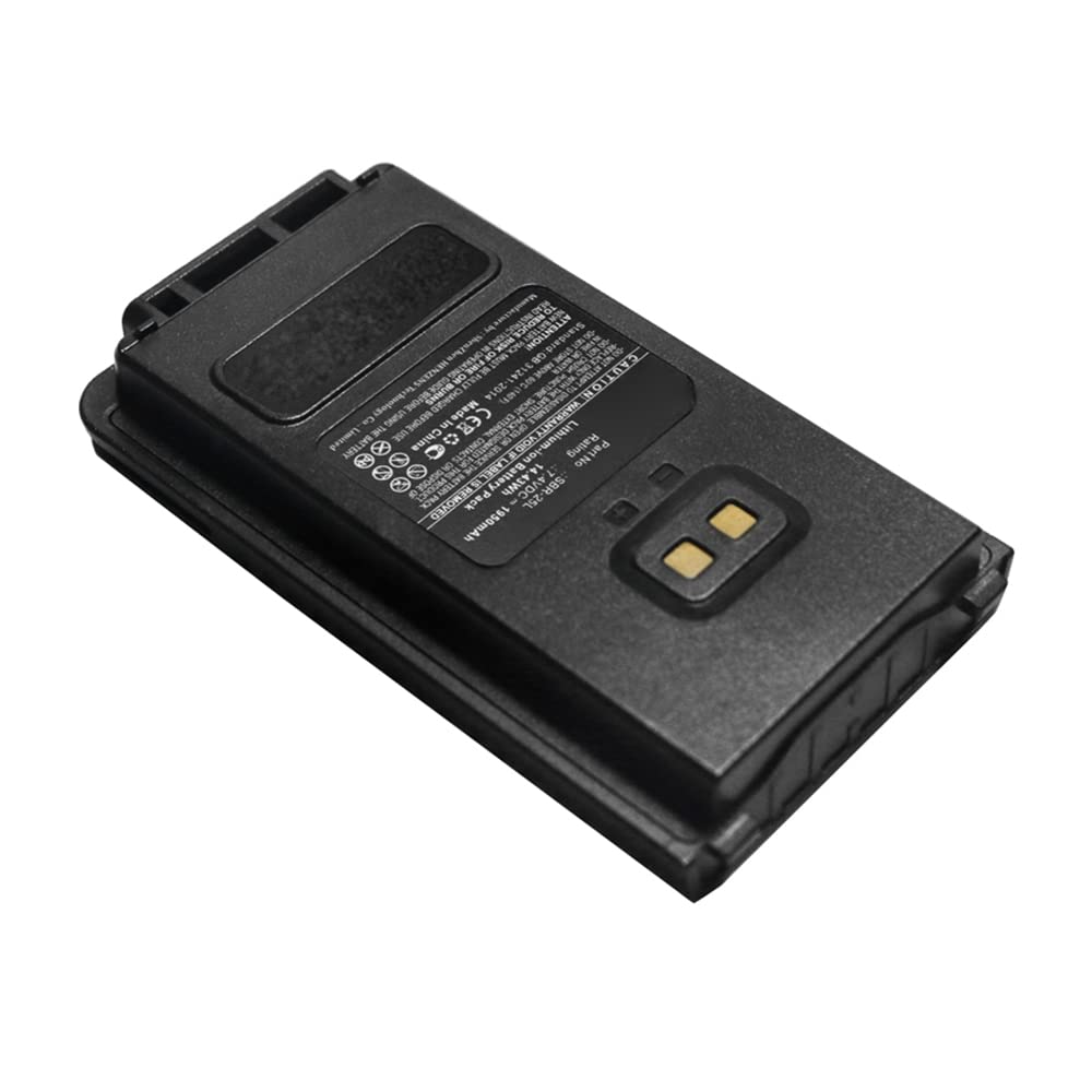 Synergy Digital 2-Way Radio Battery for YAESU SBR-25L - 7.4V 1950mAh Li-ion High Capacity Replacement Battery - Perfect for Outdoor Adventures, Emergency Communication & Ham Radio Enthusiasts