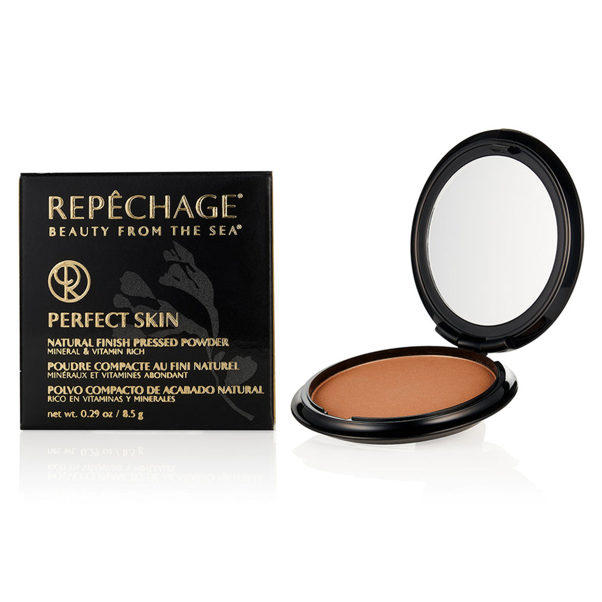 Perfect Skin Natural Finish Pressed Powder - Sheer Dark | Oil-Control & Matte Finish | For Daily Makeup & Special Occasions