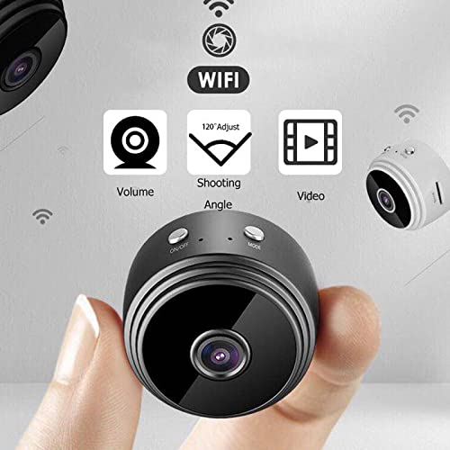 MSL 2 Pack WiFi Security Camera - 1080P HD Wireless Indoor/Outdoor Camera with Night Vision & Motion Detection - Small Surveillance Camera for Home, Baby Monitor, Pet Monitoring & Business Security