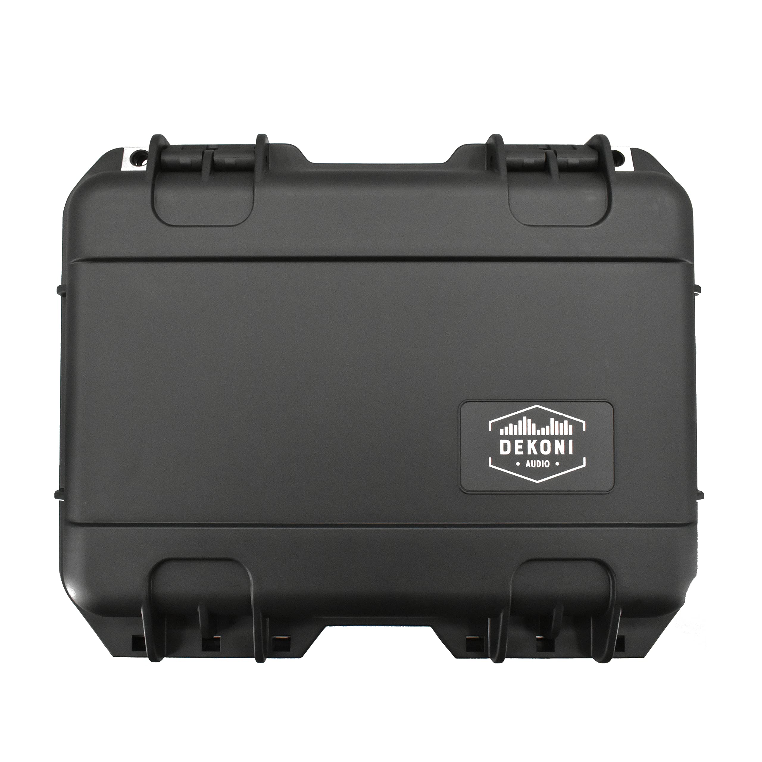 Premium Dekoni Audio Headphone Travel Case with Handle & Stand Insert - Durable Hard Shell Protection for Headphones - Perfect for Travel, Studio & Home Storage