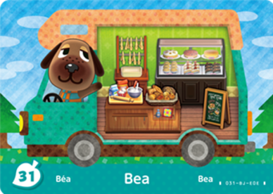 Animal Crossing Amiibo Cards - Bea Character (New Leaf Welcome Amiibo Series) | Collectible Trading Cards for Nintendo Switch & 3DS | Perfect for Game Unlocks & Fan Collections