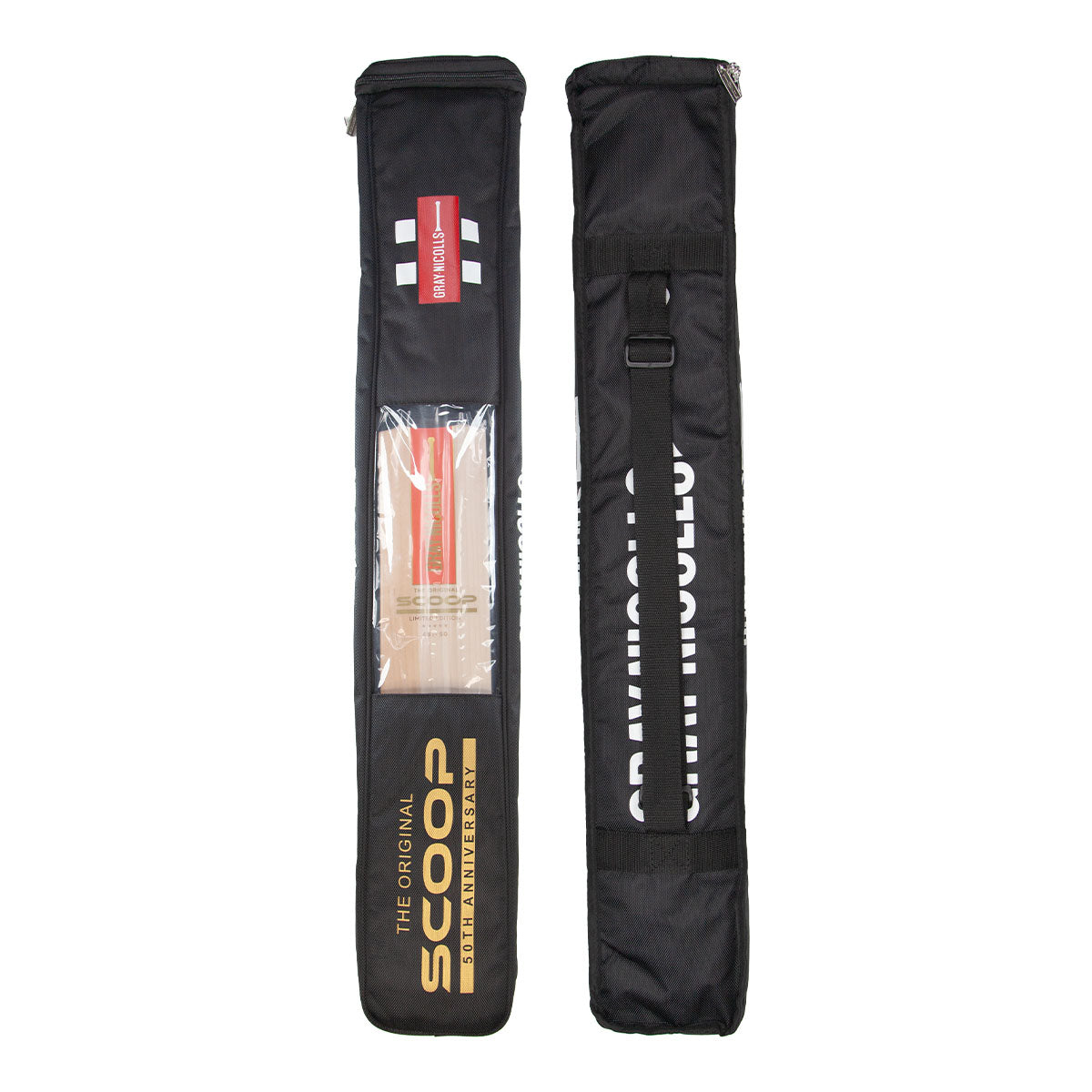 Gray Nicolls Scoop 50 Limited Edition Cricket Bat - Premium English Willow for Professional Players - Perfect for Matches & Training Sessions