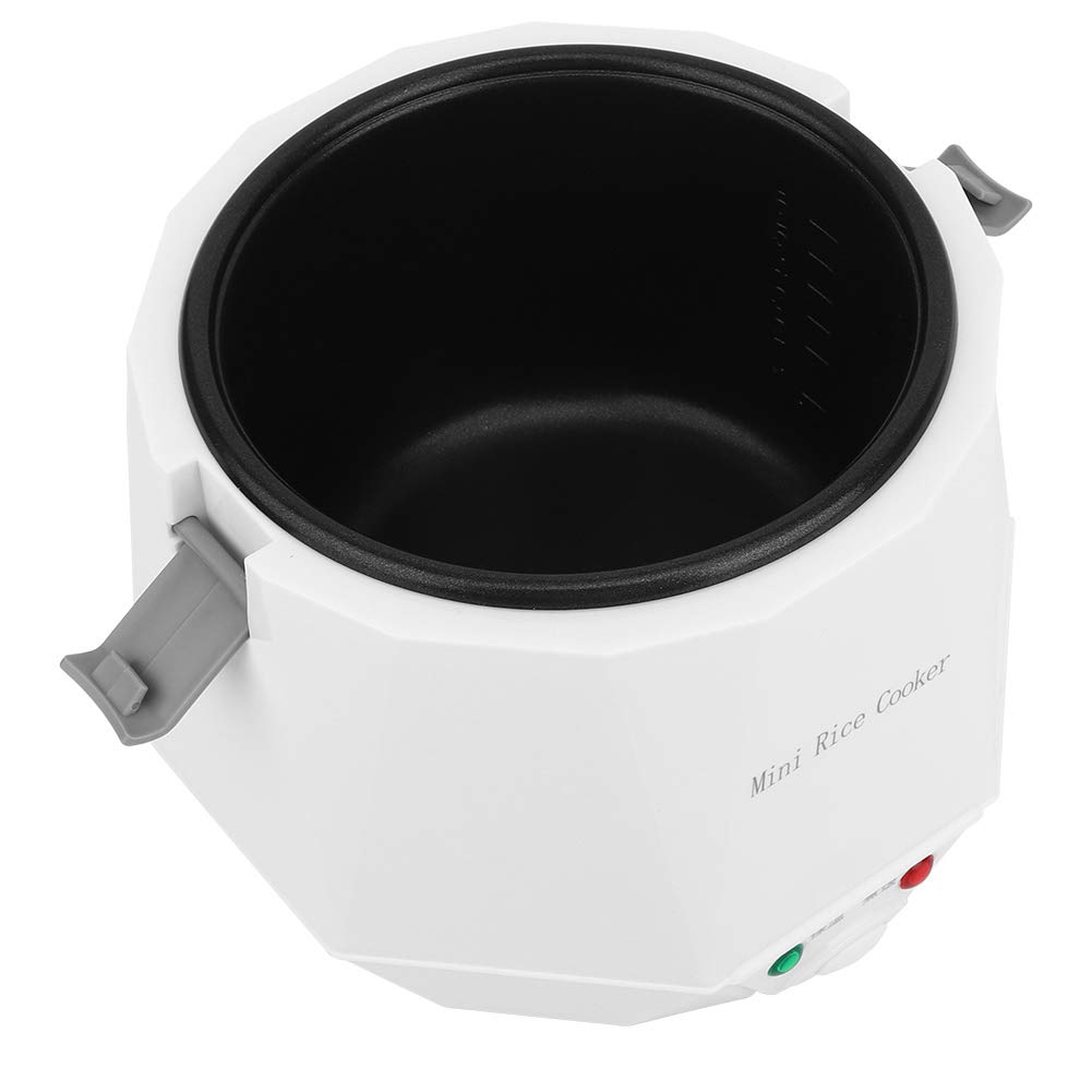 Omabeta 1.6L Mini Portable 12V Electric Rice Cooker - Multi-function Travel Rice Cooker for Car, Truck & RV with Cooking, Heating & Keep Warm Function - Perfect for Cooking Rice, Soup & Porridge on Road Trips, Camping & Outdoor Adventures