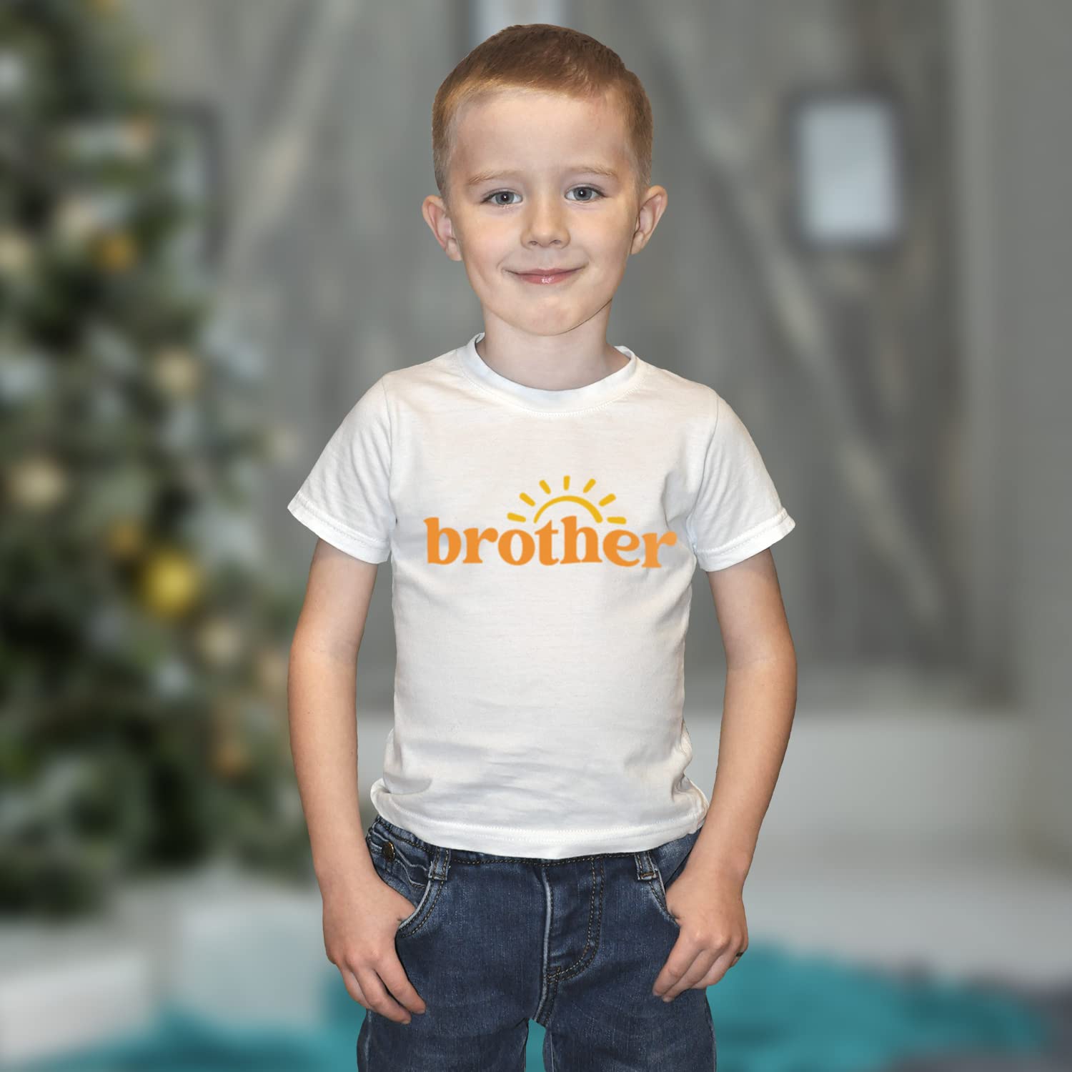 First Birthday Shirt - Space Theme 'First Trip Around The Sun' Baby Toddler T-Shirt for Boys & Girls | 1st Birthday Outfit | Family Matching Set | Birthday Party, Photo Shoot, Special Occasion