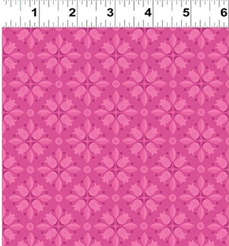 Blossom Bliss 100% Cotton Quilt Fabric by Cary Phillips - 1 Yard Floral Printed Fabric for Quilting, Sewing & DIY Crafts - Perfect for Quilts, Apparel & Home Decor Projects