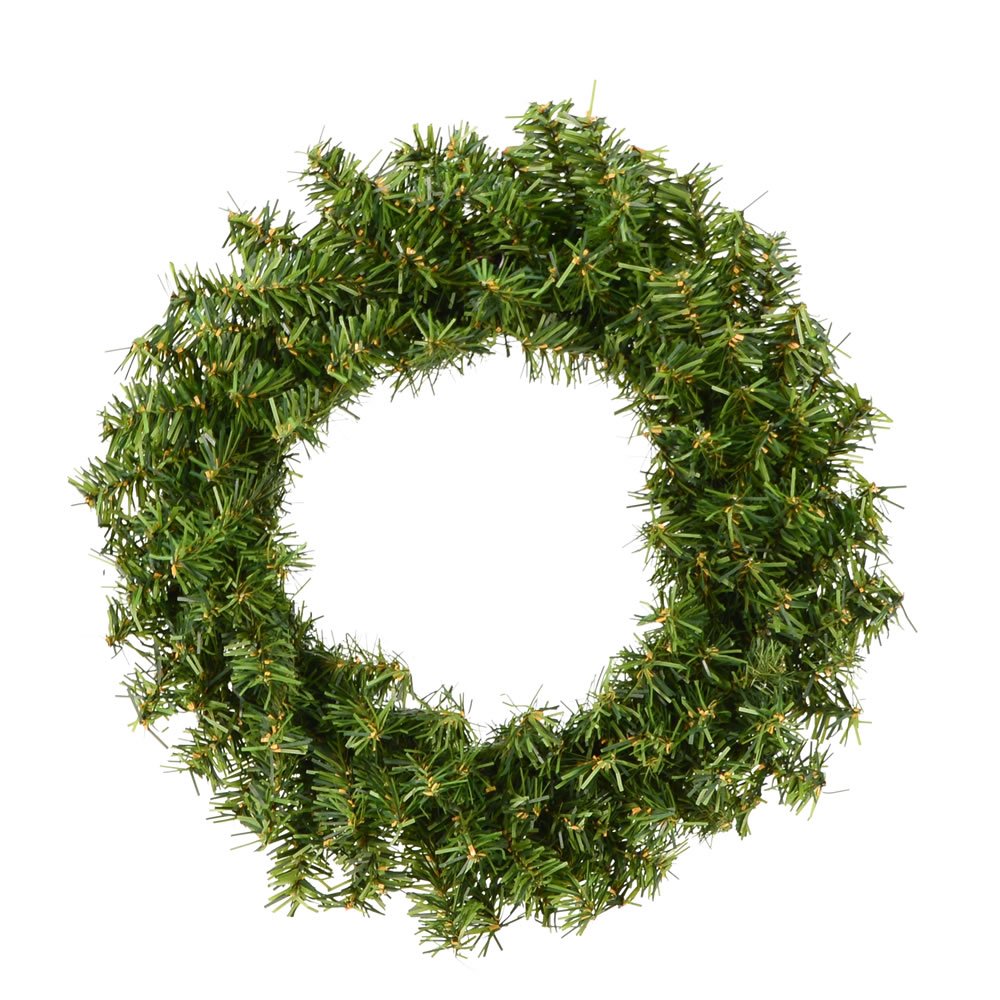 12 Mini Pine Wreaths with 140 Tips - Pack of 4 | Christmas Decorations for Doors, Tables & Holiday Home Decor