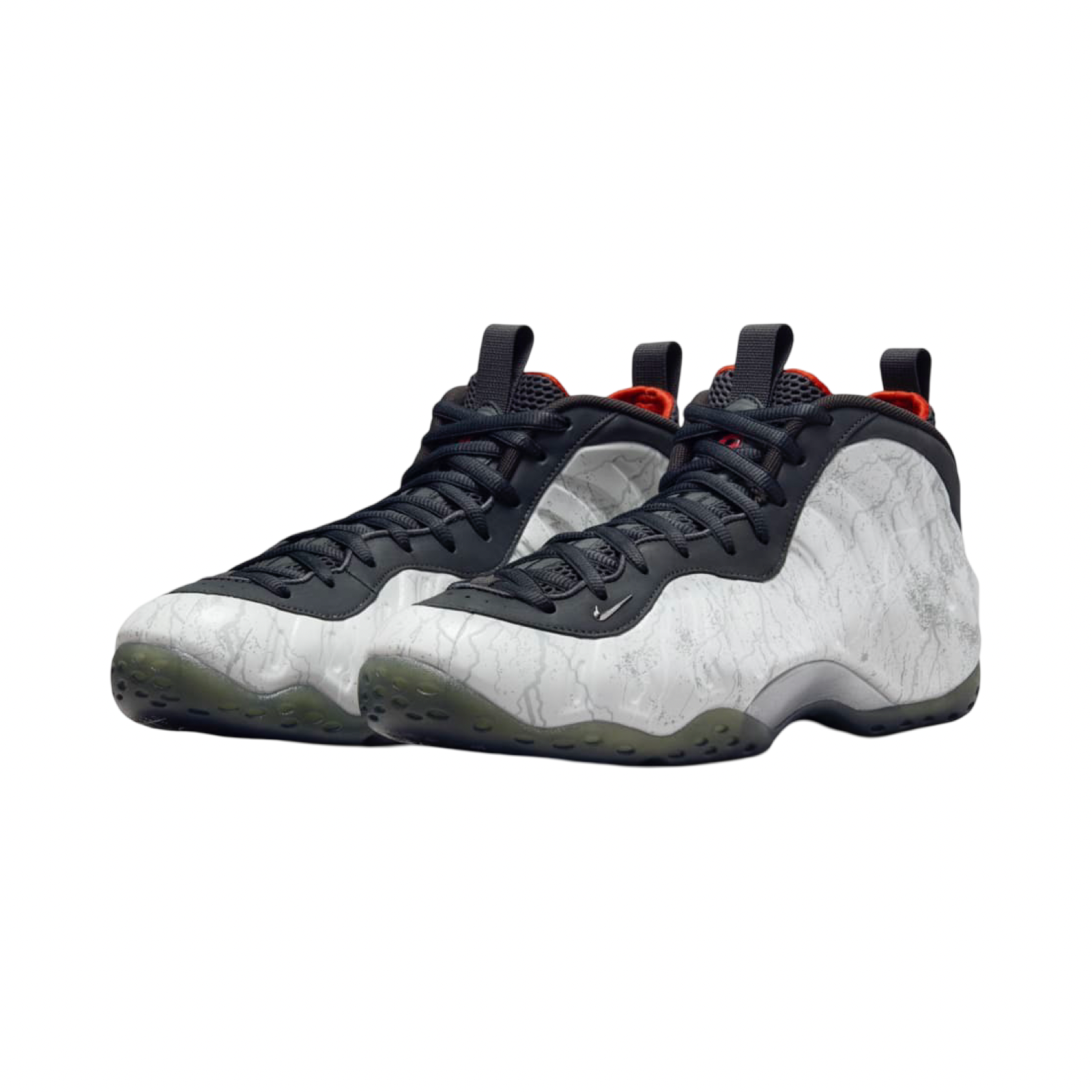 Nike Foamposite Tekken 8 Jin Kazama Basketball Shoes - Photon Dust/Metallic Dark Grey/Off Noir - Limited Edition Gaming Sneakers for Streetwear & Collectors