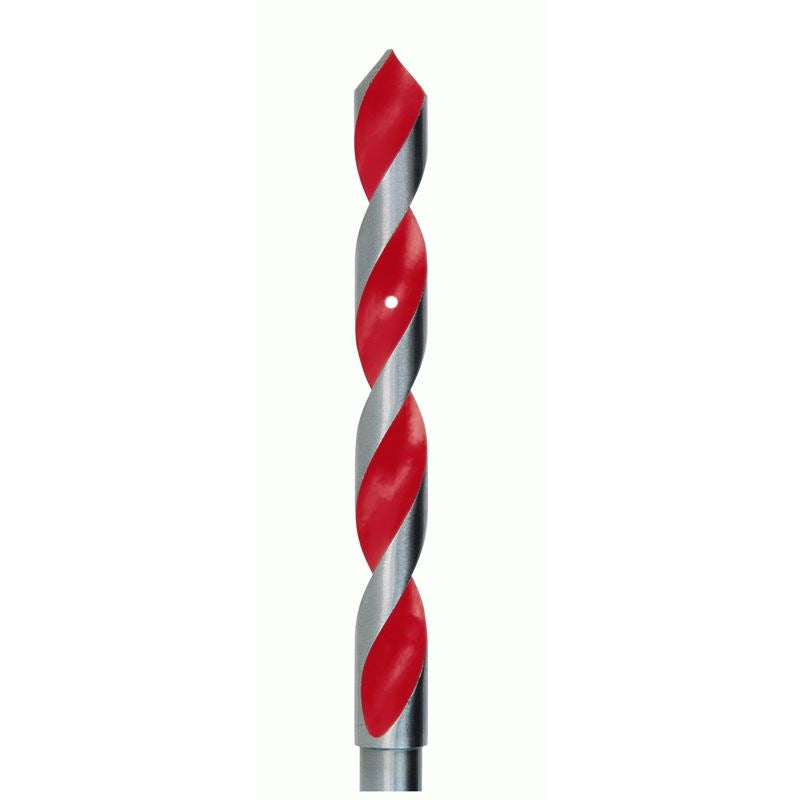 3/8 in. x 18 in. Bellhanger Drill Bit - High Speed Steel Masonry Bit for Electricians & Contractors - Perfect for Drilling Through Wood, Metal & Concrete in Tight Spaces
