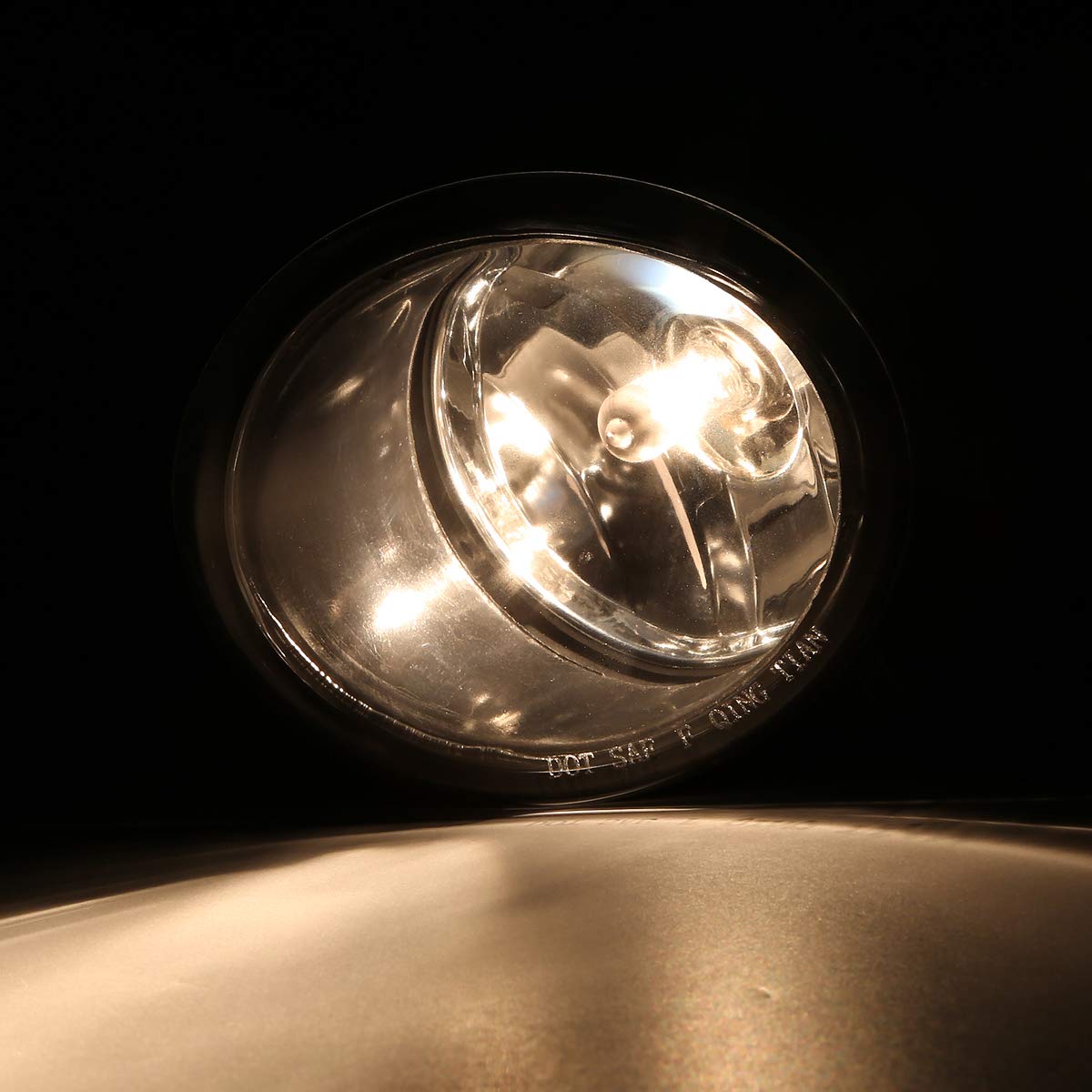 Auto Dynasty Compatible with Nissan Altima Fog Light Kit - Clear Lens Lamps, Switch & Bulbs for 4-Door Sedan | Perfect for Night Driving & Foggy Conditions