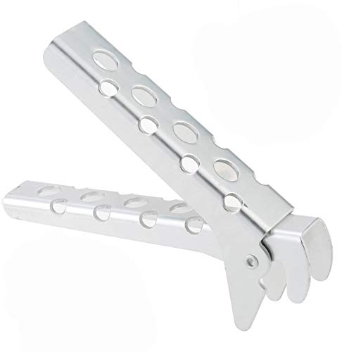 Lixada Aluminum Pan Gripper & Pot Lifter - Heavy Duty Cookware Clip for Hot Bowls, Dishes & Pans - Ideal for Camping, Picnic, BBQ & Outdoor Cooking Accessories