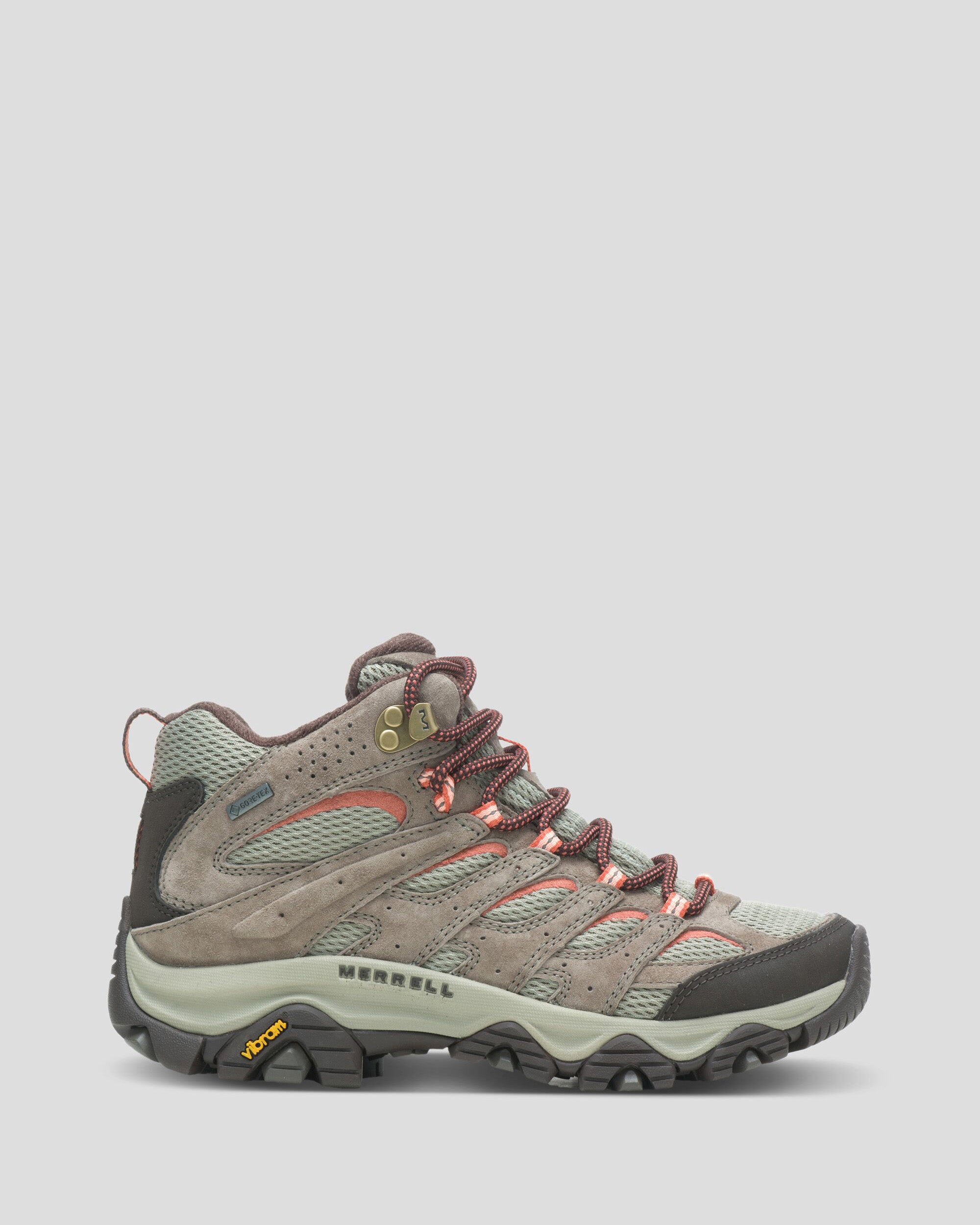 Merrell Moab 3 Waterproof Hiking Shoes for Women - Lightweight & Durable Outdoor Boots with Bungee Cord Lacing - Perfect for Trail Hiking, Backpacking & Mountain Adventures
