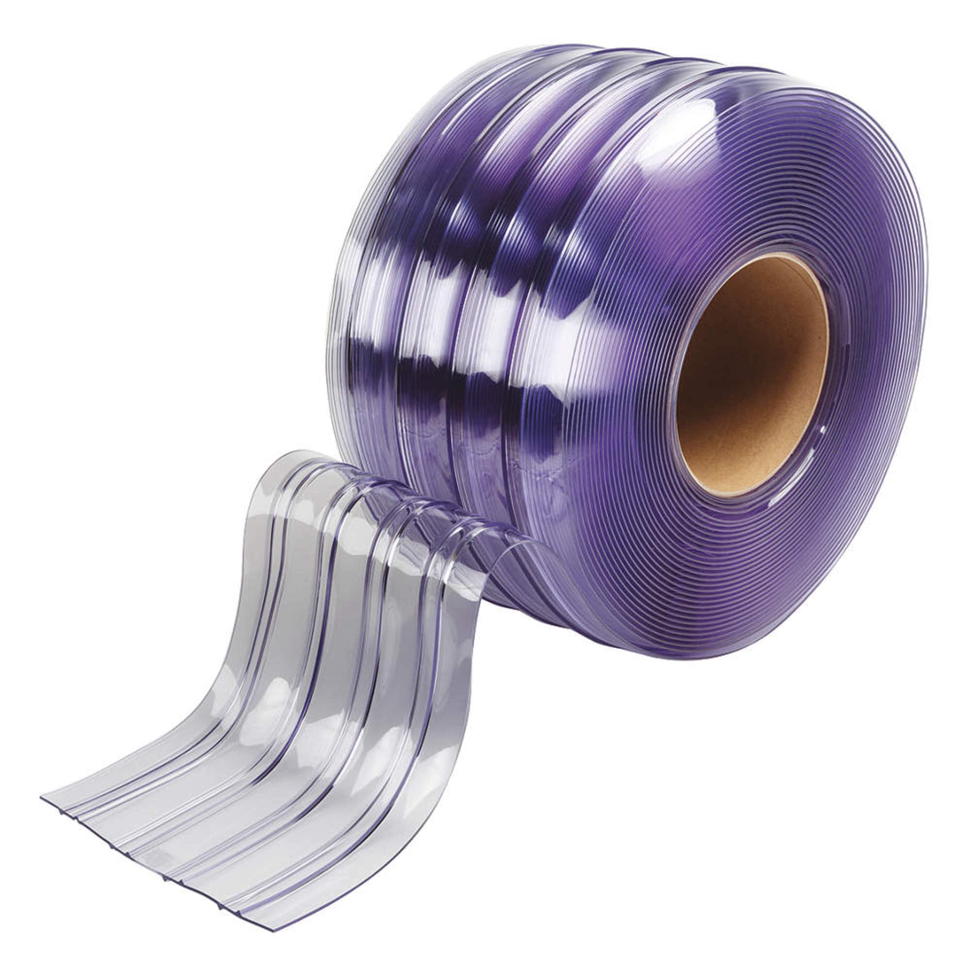 12 Inch Clear Flexible Bulk Ribbed Roll - Perfect for Packaging, Shipping, and DIY Projects