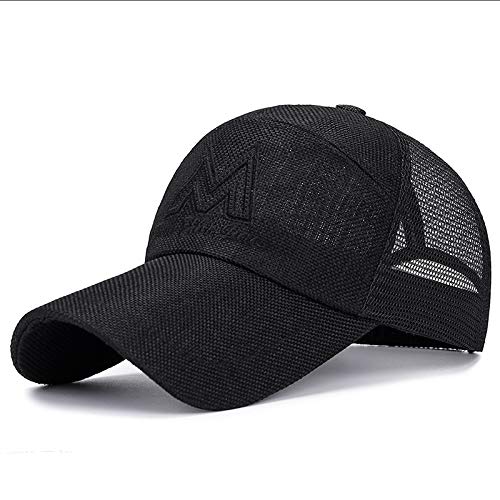 Stylish Baseball Cap for Men & Women - Summer Outdoor Snapback Sun Hat with Embroidery, Linen & Mesh Design - Perfect for Sports, Hiking, and Casual Wear - Wholesale Available