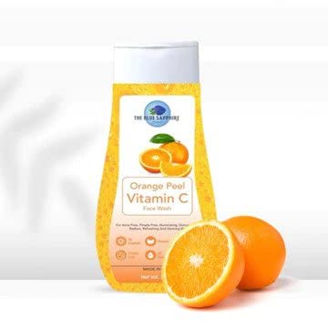 AYUVALE Vitamin C Tan Removal & Purifying Face Wash 100ml - Anti-Pimple, Skin Repair & Oil Balancing for Women & Men | Brightens Skin, Reduces Acne - Perfect for Daily Skincare Routine & Post-Sun Care