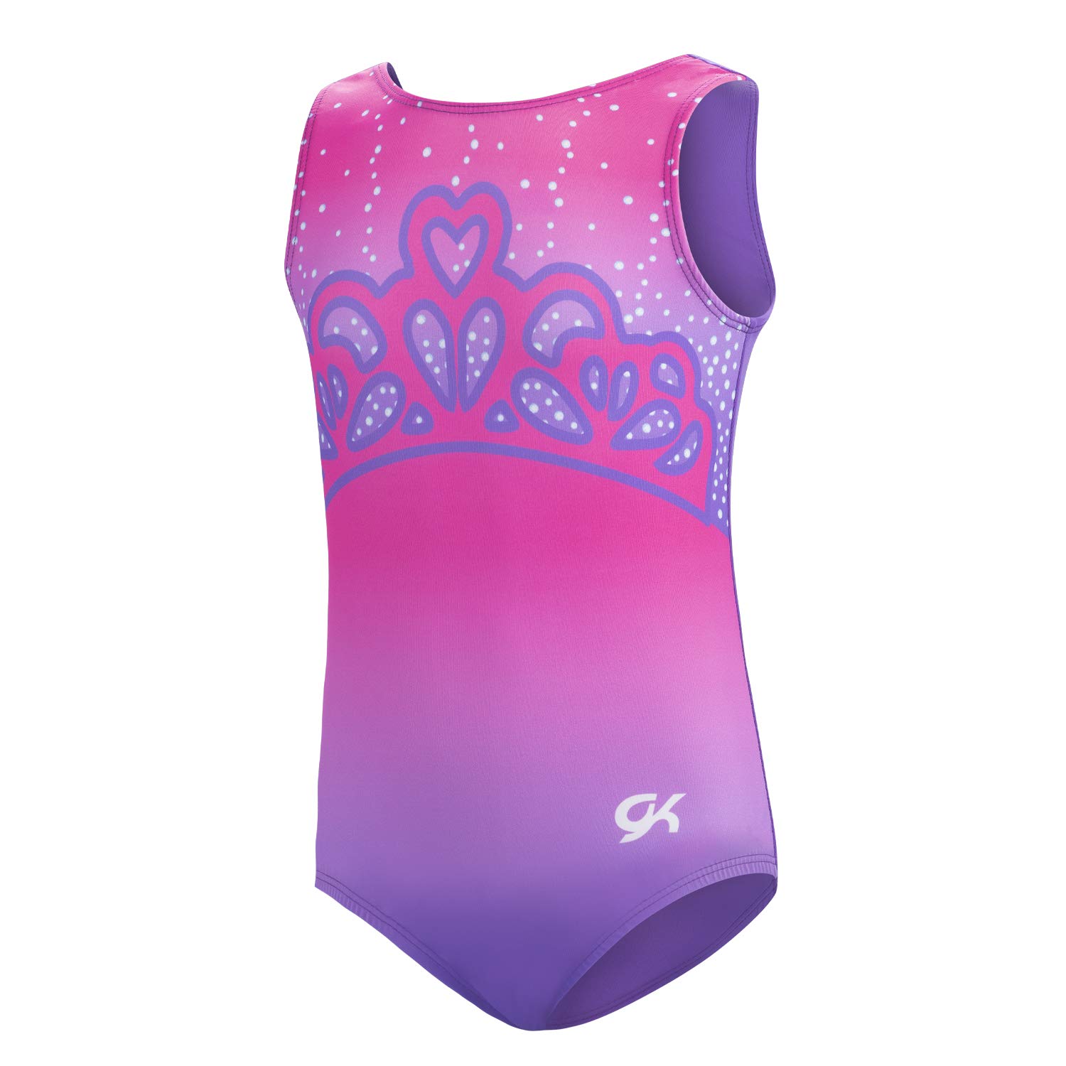 GK Stars Leotard Tank Strap for Girls | Dance & Gymnastics | Ballet, Cheerleading & Performance Outfit