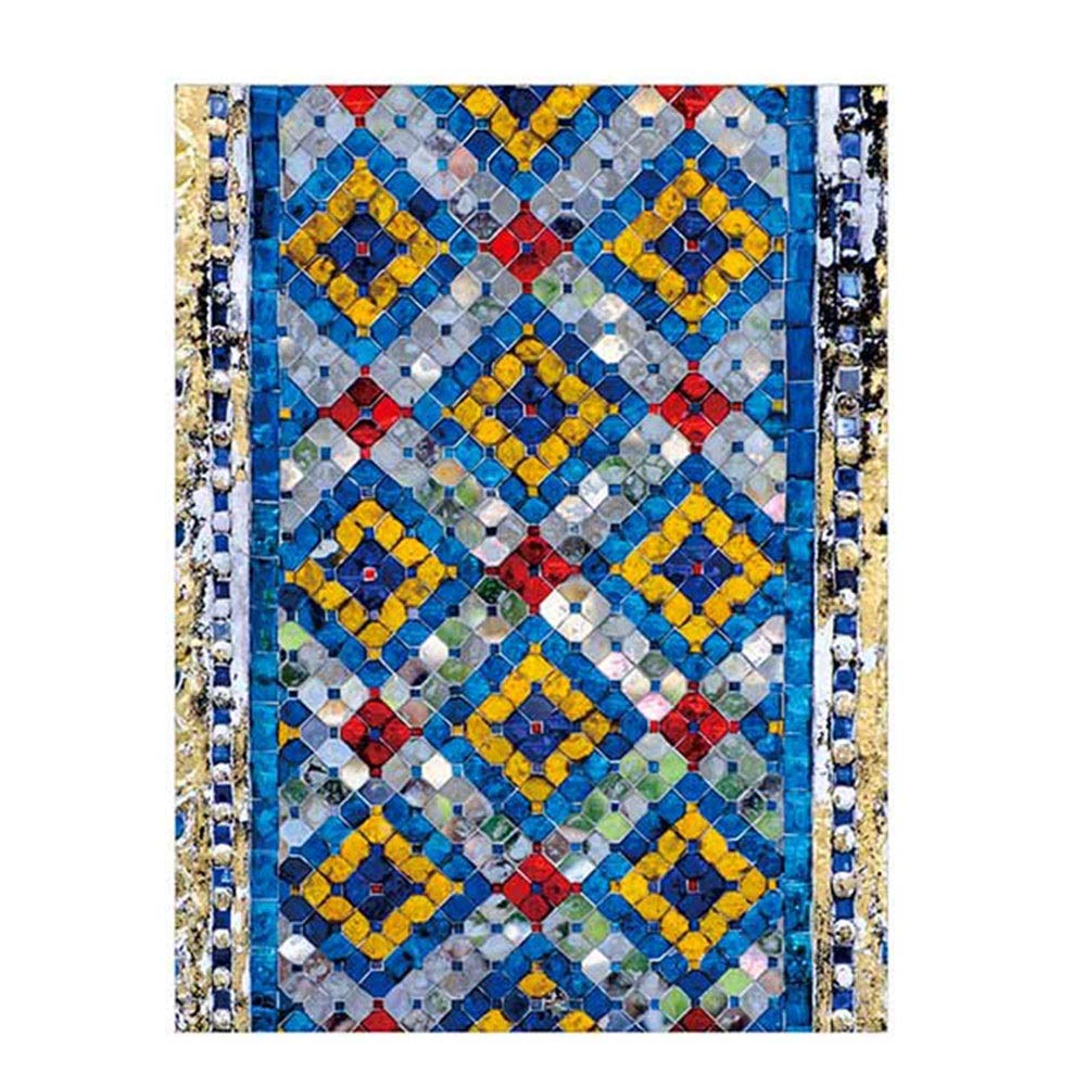 3D Decorative Stained Glass Window Film - Heat Control & UV Protection Static Cling Privacy Film - Non-Adhesive Removable Window Stickers for Bathroom Shower Doors - Perfect for Home Decor, Office Privacy & Sun Protection