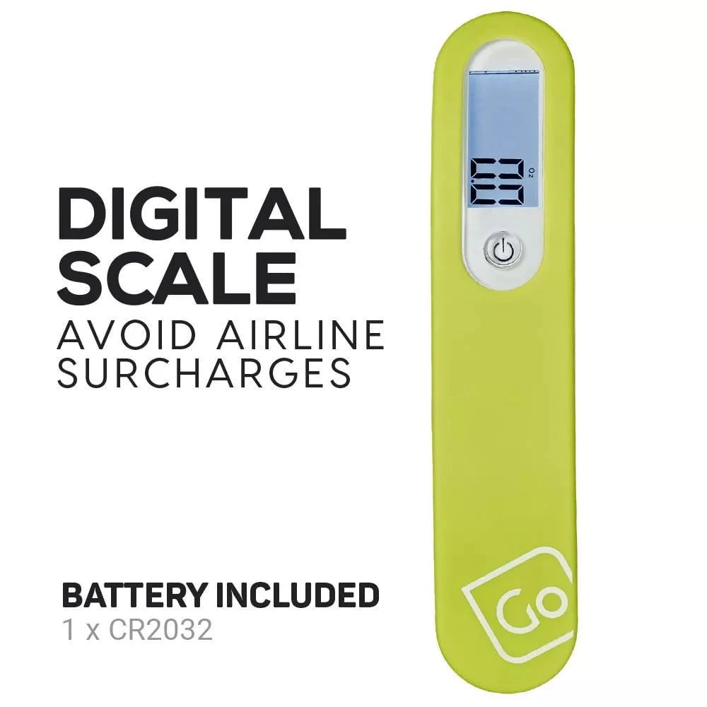 Go Travel Digital Scale - Portable Luggage Scale for Suitcases, Bags & Packages | Perfect for Air Travel, Shipping & Home Use