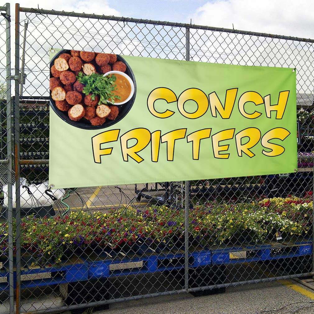 Premium Vinyl Banner - 60x144 Inches, Weatherproof & Durable with 10 Grommets for Outdoor Advertising - Perfect for Restaurants, Food Promotion, Industrial Yard Signs & Events