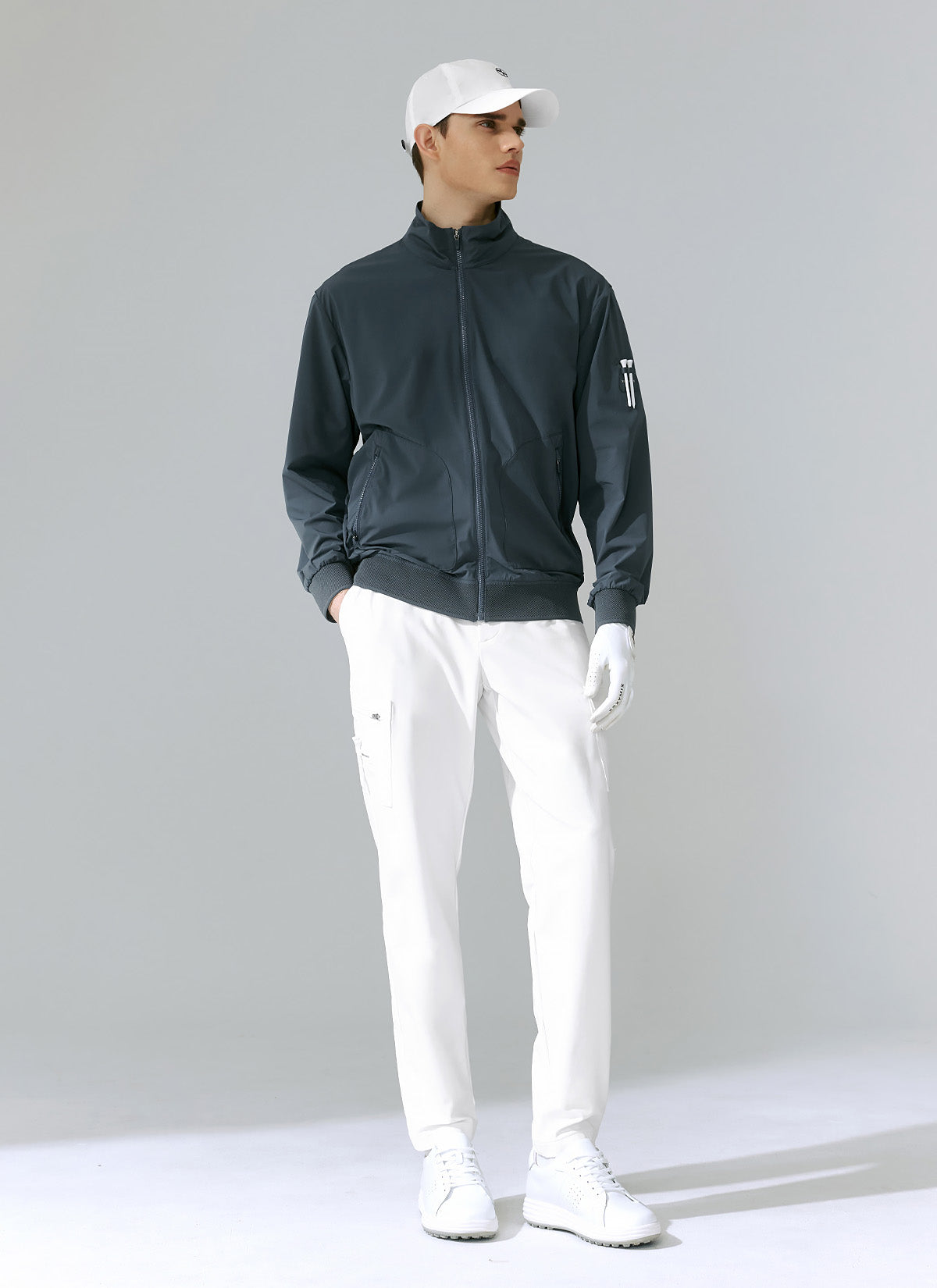 Men's Cargo Pocket Tapered Pants with Banding - Durable Work Pants for Outdoor Activities, Hiking & Casual Wear
