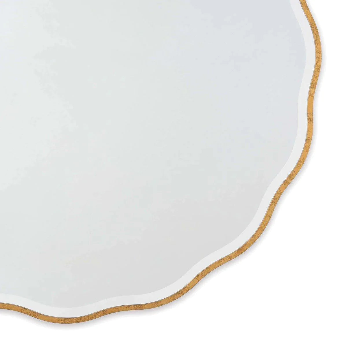 Candice Small Wall Mirror - Elegant Round Vanity Mirror for Bedroom, Bathroom & Dressing Room Decor | Perfect for Makeup, Grooming & Home Decoration