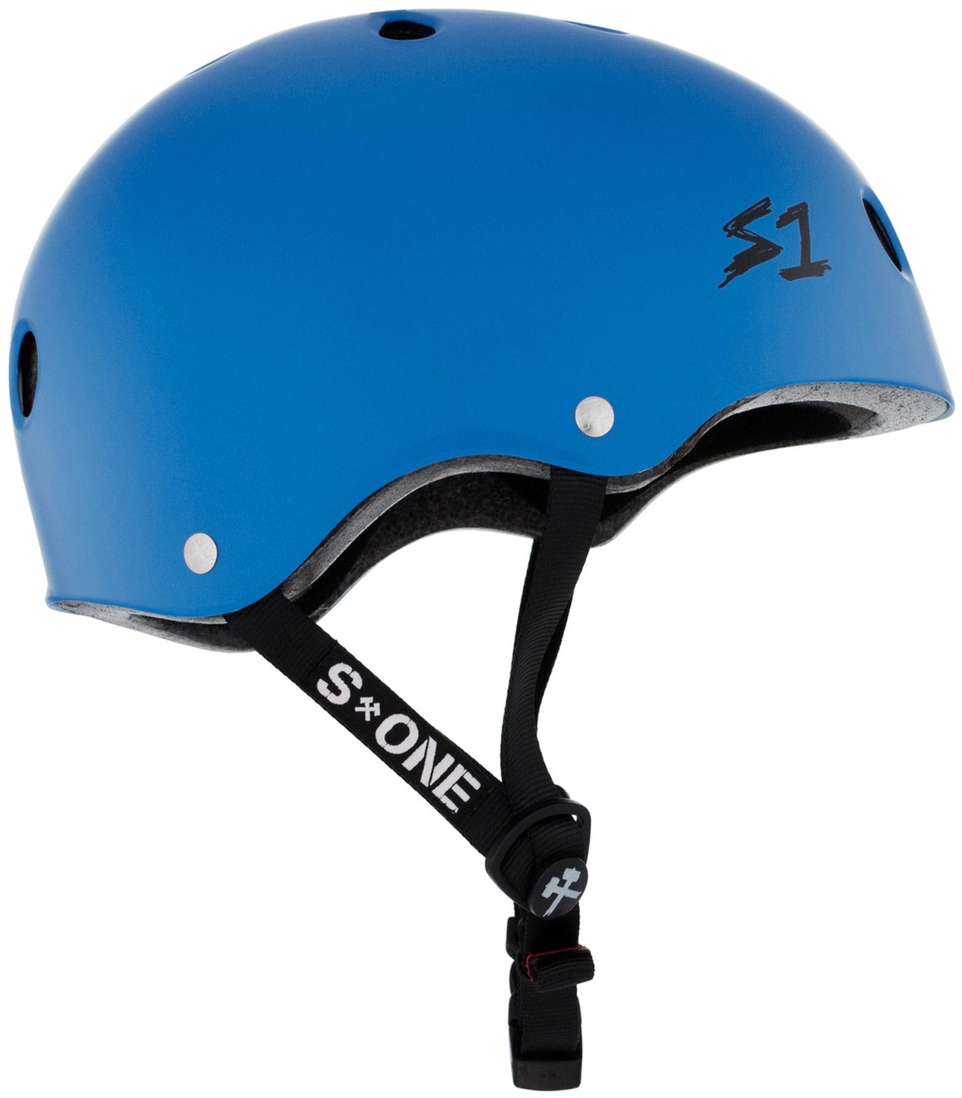 S1 Lifer Helmet - Cyan Matte Bike Helmet for Adults | Lightweight & Durable Cycling Protection | Perfect for Mountain Biking, Road Cycling & Commuting