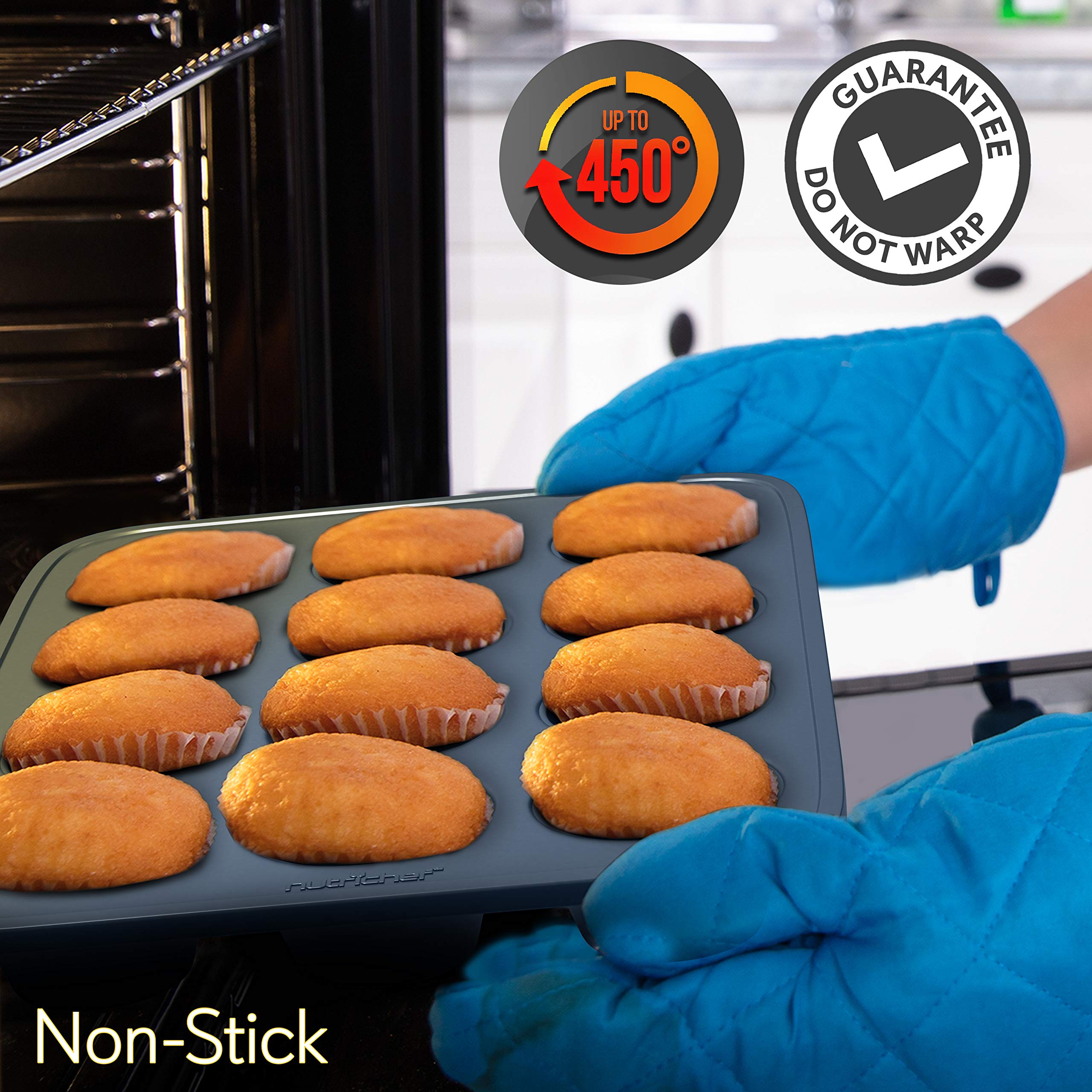NutriChef 20-Piece Non-Stick Cookware Set - Premium Kitchen Pots & Pans for Cooking, Frying & Baking - Durable Stainless Steel with Ergonomic Handles - Perfect for Home Chefs & Everyday Meal Prep