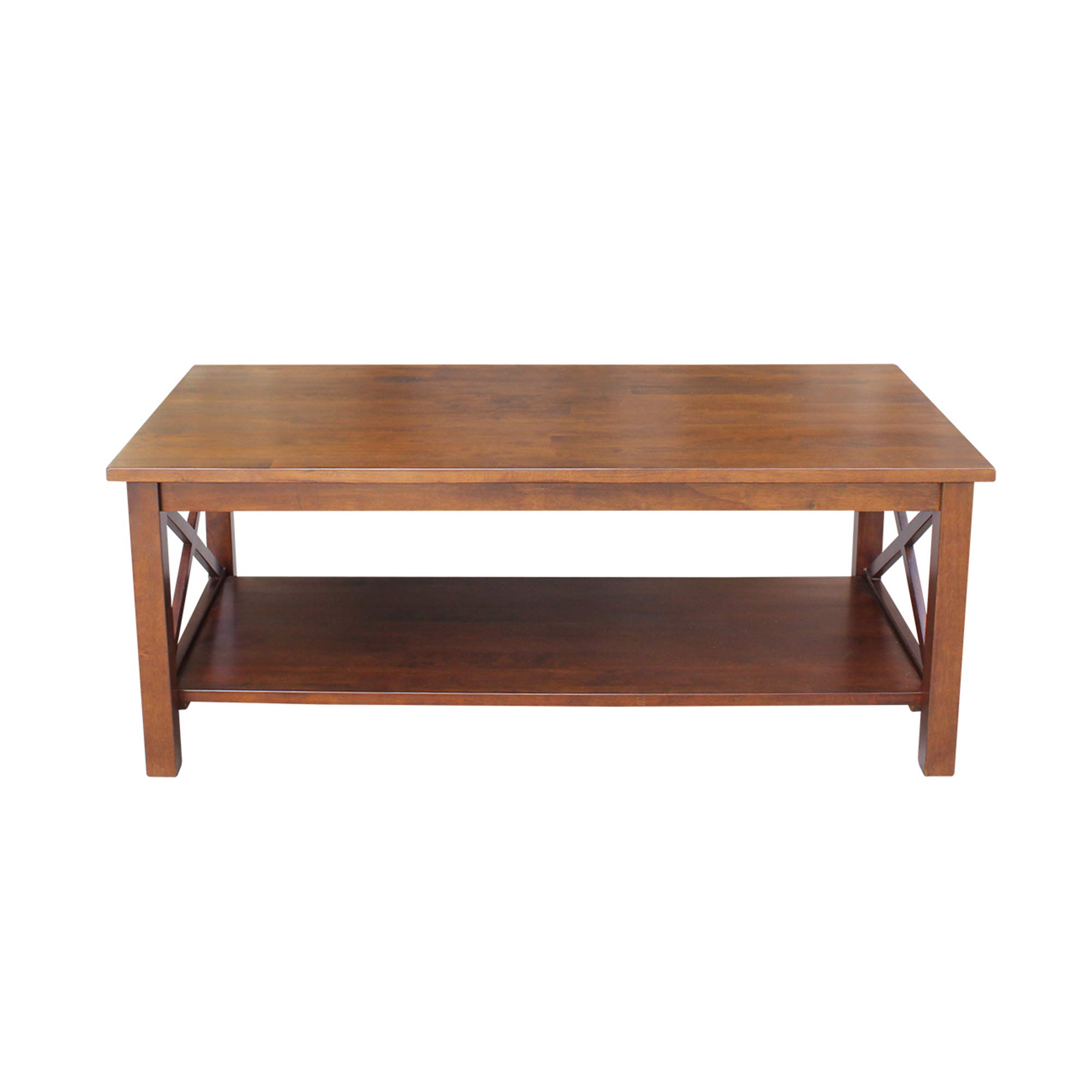 Modern Coffee Table - International Concepts - Stylish & Functional Living Room Furniture for Home Decor - Perfect for Living Room, Office, or Lounge Areas