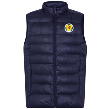 CLR Scotland Official Gilet Vest for Men & Women - Lightweight Puffer Vest Jacket for Outdoor, Hiking & Casual Wear