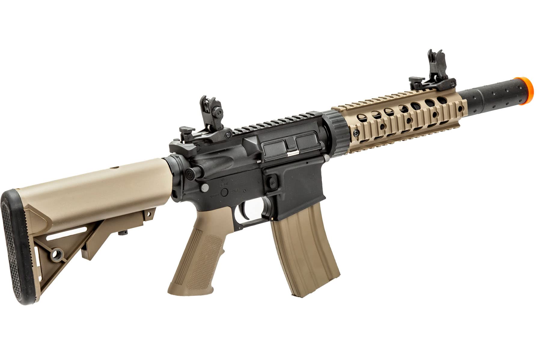 Lancer Tactical Gen 2 M4 Airsoft Rifle - Durable Polymer Body, Full/Semi-Auto AEG, Picatinny Rail | Includes 0.20g BBs, Charger & Battery | Perfect for Tactical Training, Outdoor Games & Airsoft Battles