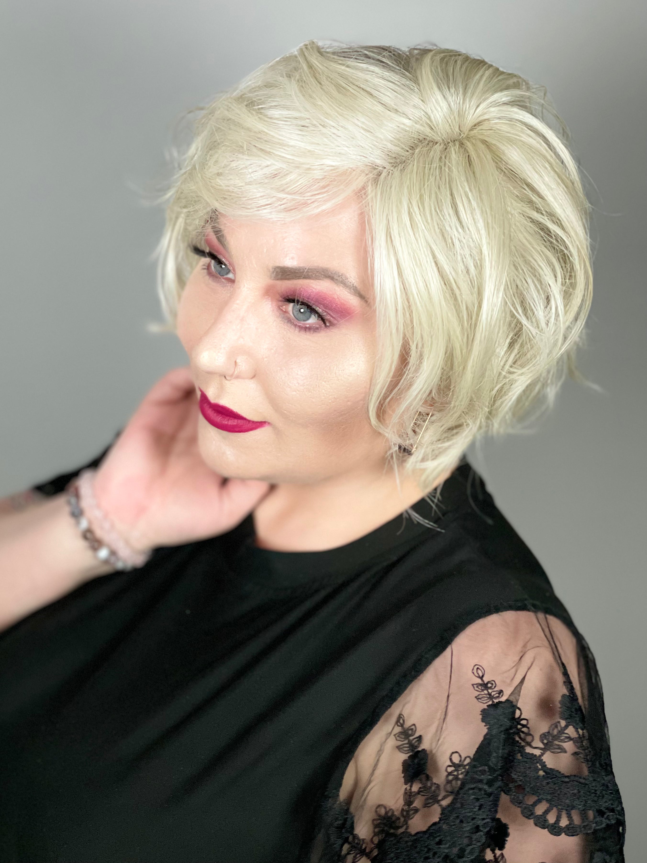 SUCCESS STORY (LUXE) Pearl Blonde Hair Extensions - Premium 100% Human Hair for Stunning Volume & Length | Perfect for Weddings, Parties & Special Occasions