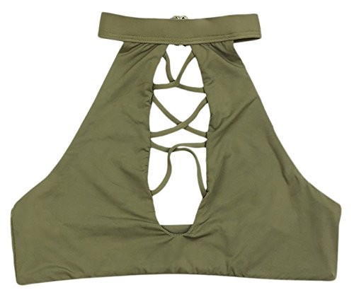 Collar-halter Style - Taupe
