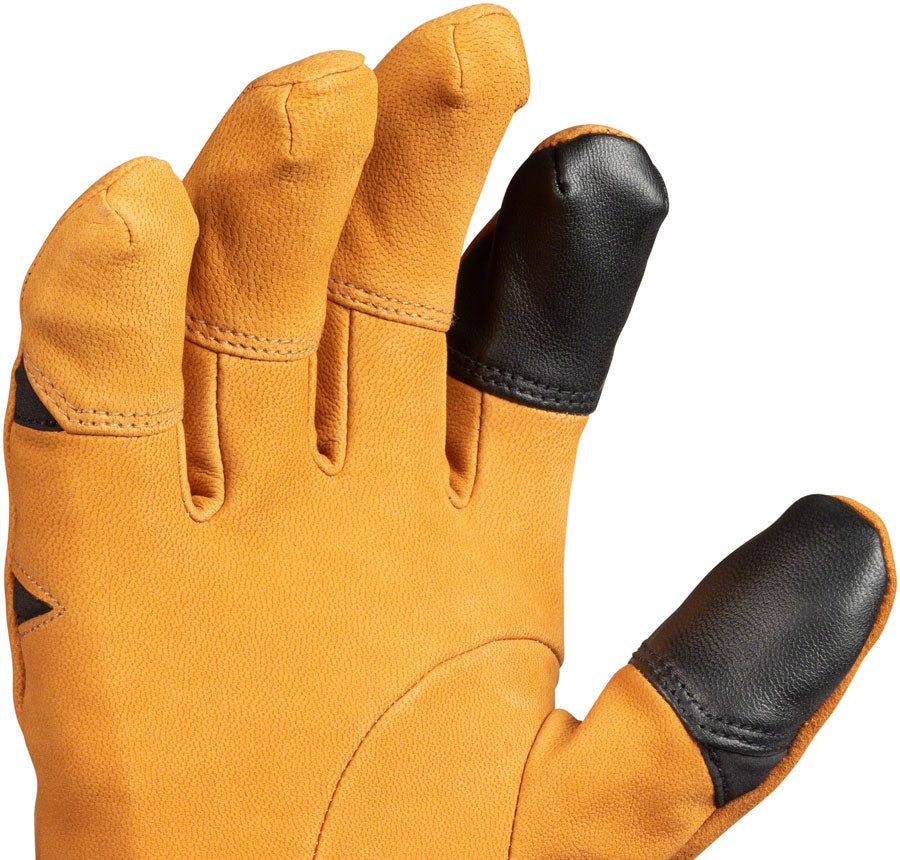 45NRTH 2023 Sturmfist 5 LTR Leather Gloves - Tan/Black, Full Finger, 2X Large - Winter Motorcycle Riding, Snowmobiling & Cold Weather Activities