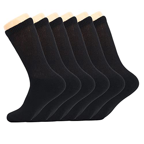 (Black, 6 Pairs)