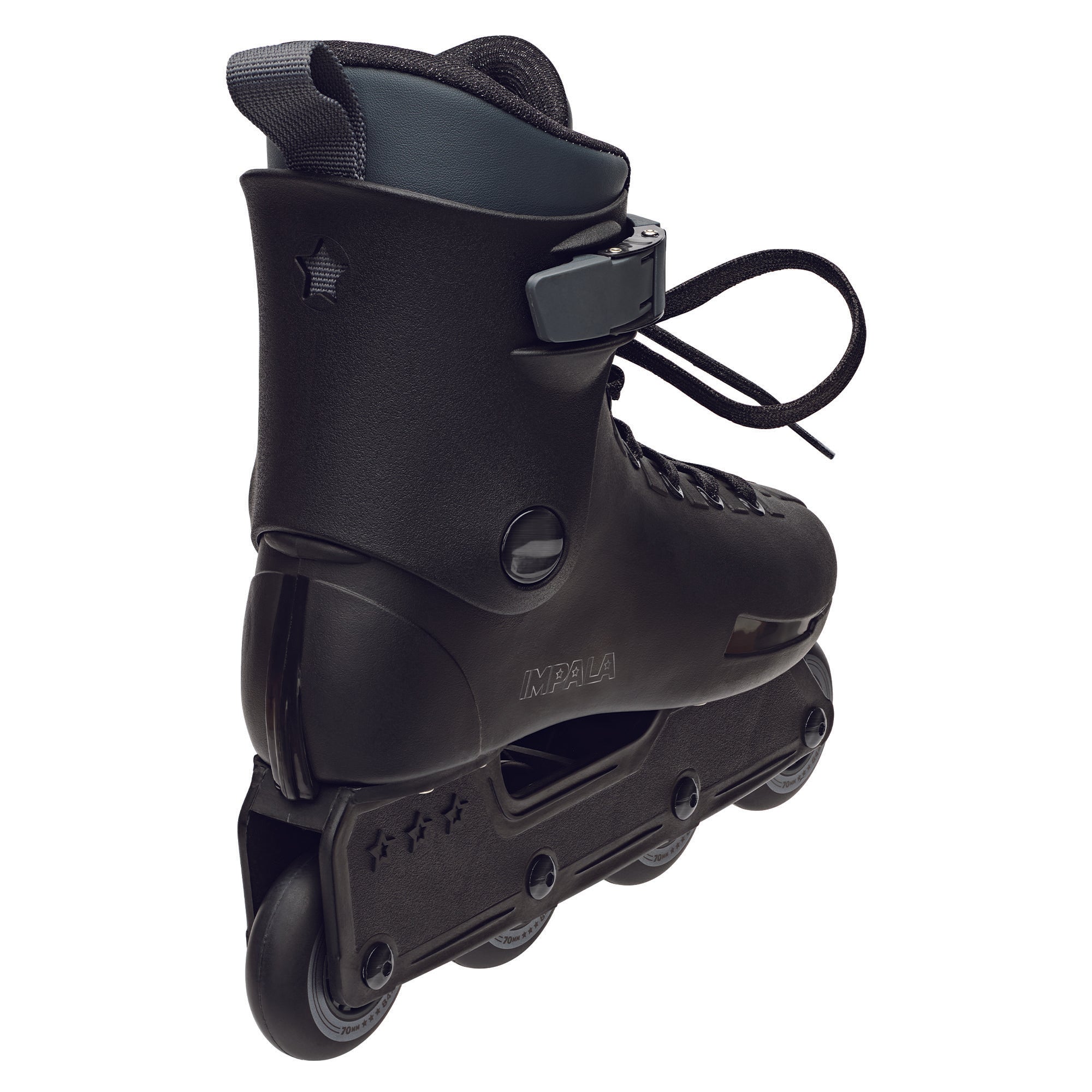 Impala Lightspeed Inline Skates for Adults - Black High-Performance Rollerblades for Fitness, Outdoor & Indoor Skating - Perfect for Beginners & Advanced Skaters