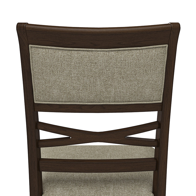 Emilio Classic Dining Chairs Set of 2 - Solid Wood Legs, Modern Kitchen & Dining Room Furniture for Home Decor