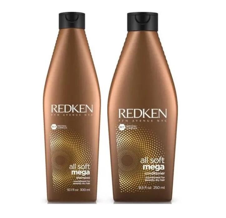Redken All Soft Mega Nourishment Treatment Kit for Severely Dry Hair - 2 Piece Set with Deep Conditioning for Damaged Hair | Salon-Quality Hair Care for Dry, Brittle Hair at Home
