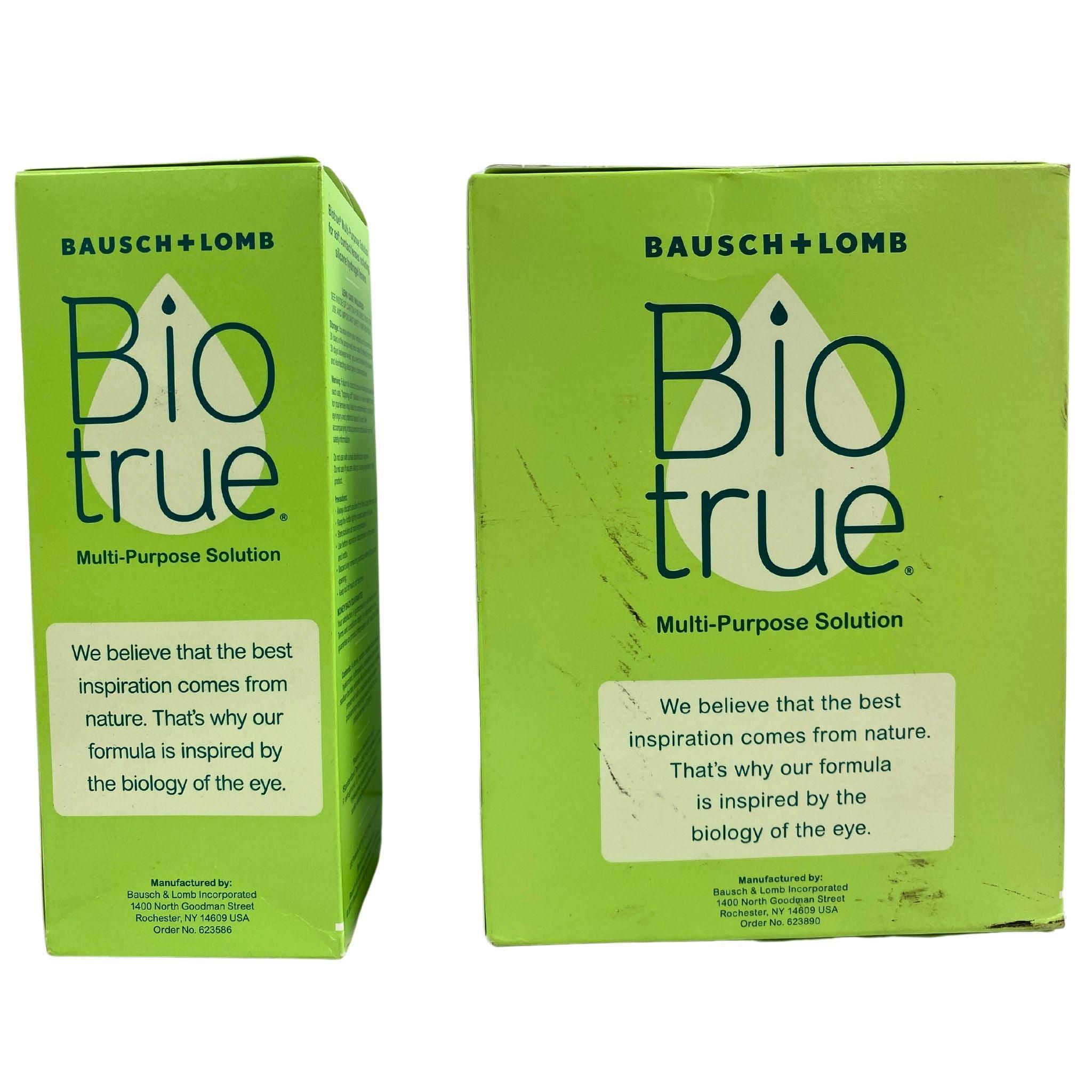 BioTrue Contact Lens Solution Multipack - 24 Pieces (2 Packs + Singles) for Daily Comfort & Eye Care | Perfect for Travel, Home & Office Use