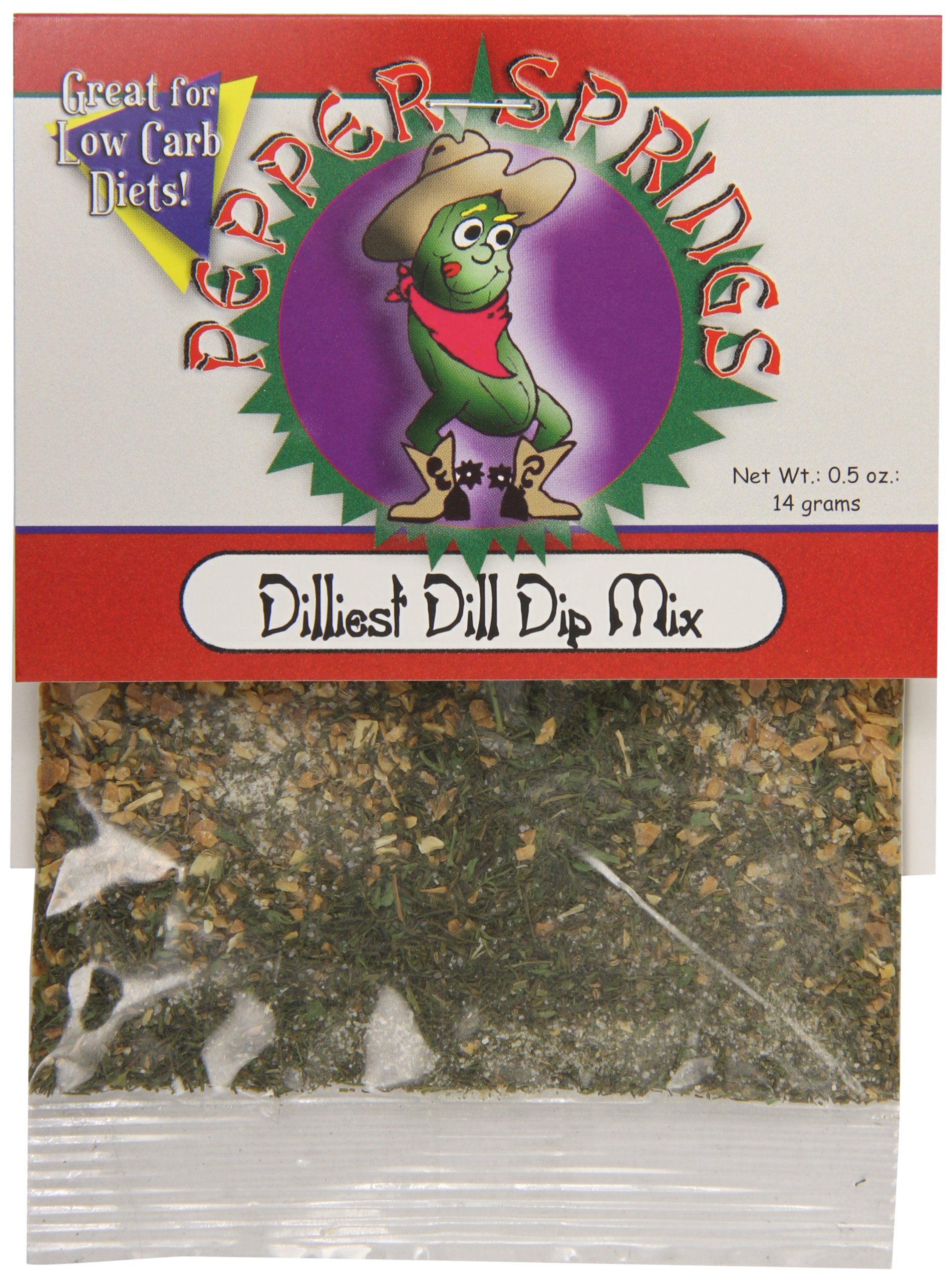 Carmie's Kitchen Dilliest Dill Dip Mix - 0.5 oz | Homemade Flavor Enhancer for Chips, Veggies & Party Snacks | Gluten-Free & Easy to Prepare | Perfect for Entertaining & Family Gatherings