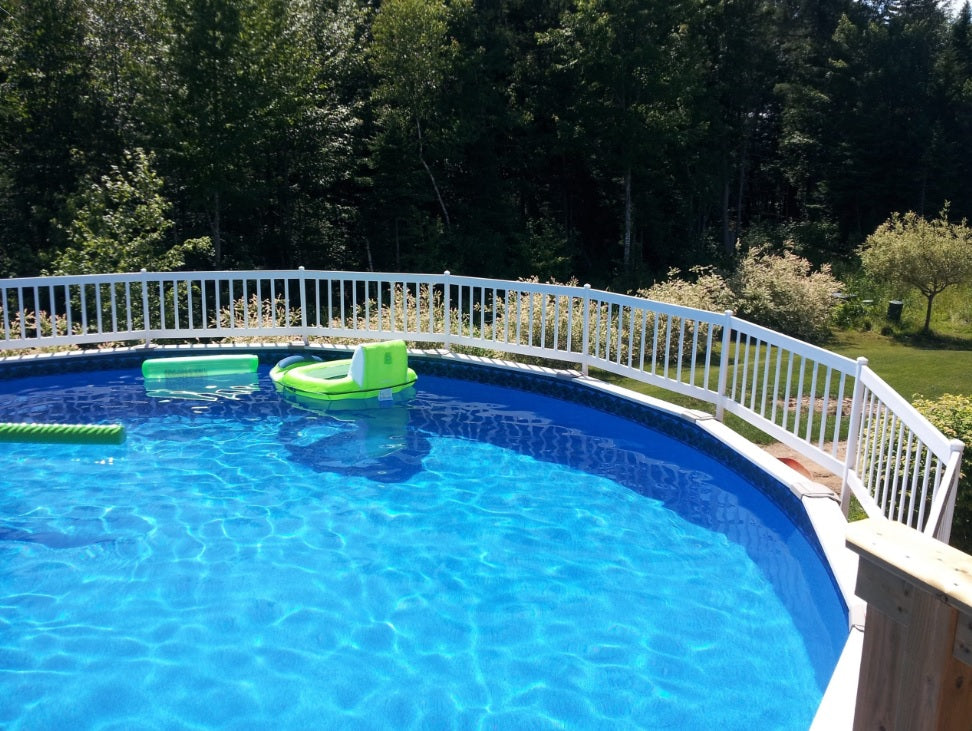 24 Premium Resin Pool Fence System Base Kits - Durable Safety Barrier for Inground & Above Ground Pools - Perfect for Backyard, Deck, and Patio Safety