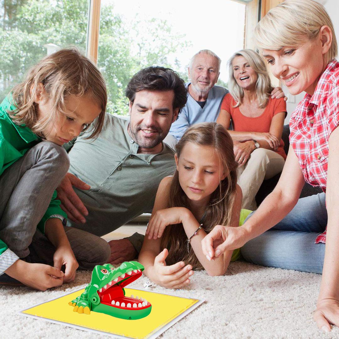 Best Crocodile Teeth Game for Kids - Fun Alligator Dentist Toy with Biting Action, Exciting Family Board Game for Parties & Preschool Learning Activities