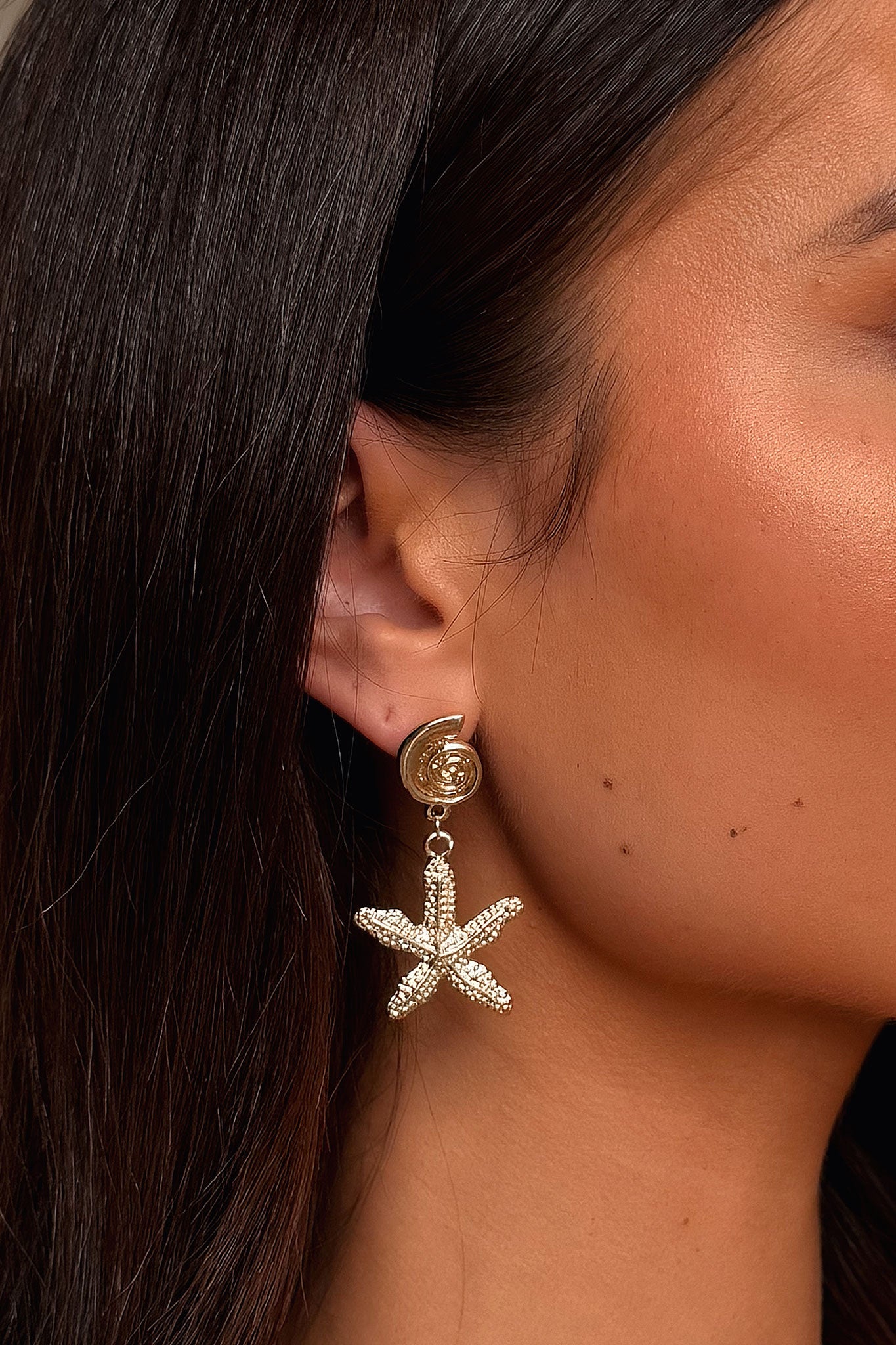 Bayla Gold Earrings for Women - Elegant Dangle Hoop Earrings for Party, Wedding & Everyday Wear